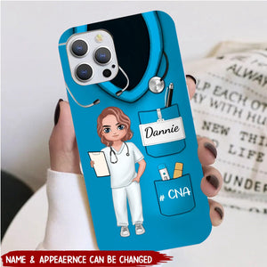 Birthday, Nurse's Day Gift For Nurse - Personalized Custom Phone Case - Nurse Life