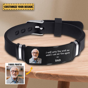 Custom Photo Always With You - Personalized Custom Bracelet