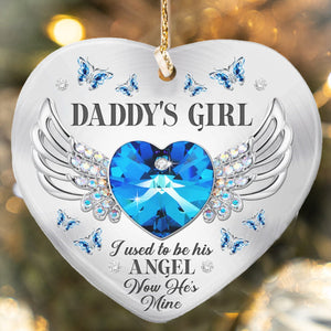 Daddy's girl Heart Ornament