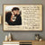 I Love You More Than The Distance Between Us - Gift For Couples - Personalized Horizontal Poster